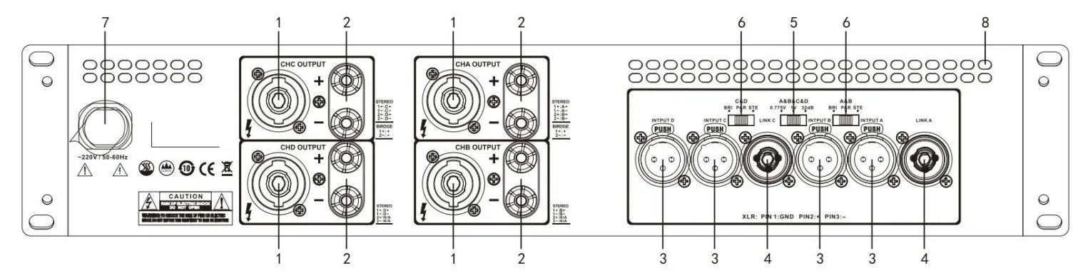 cấu tạo mặt sau huain hy-l415