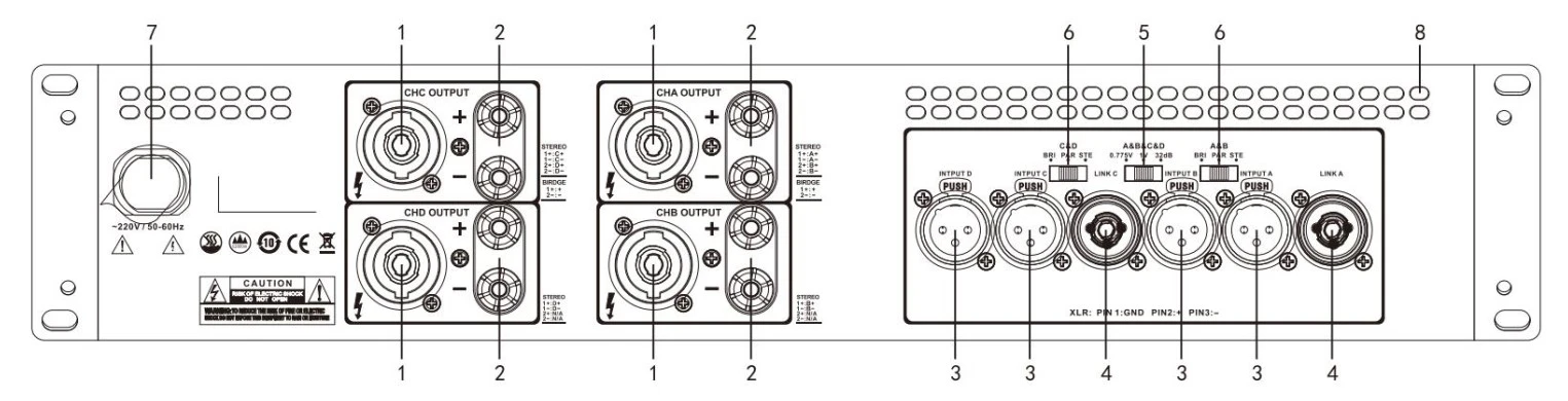 cấu tạo mặt sau huain hy-l415