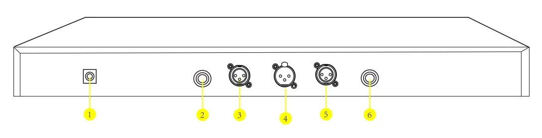 cấu tạo mặt sau huain hy-m2002l