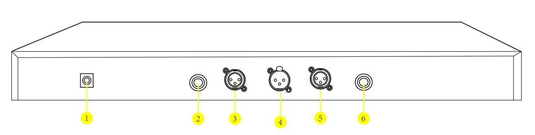 cấu tạo mặt sau huain hy-m2002t