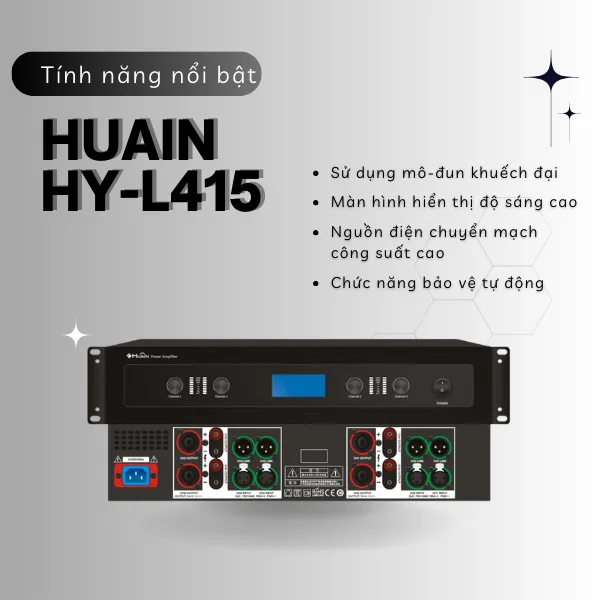 tính năng chính huain hy-l415