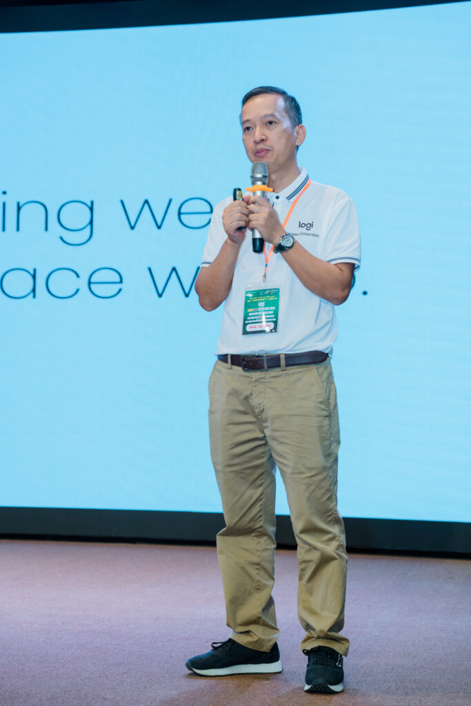 Mr. Thái Bình Dương đại diện thương hiệu Logitech