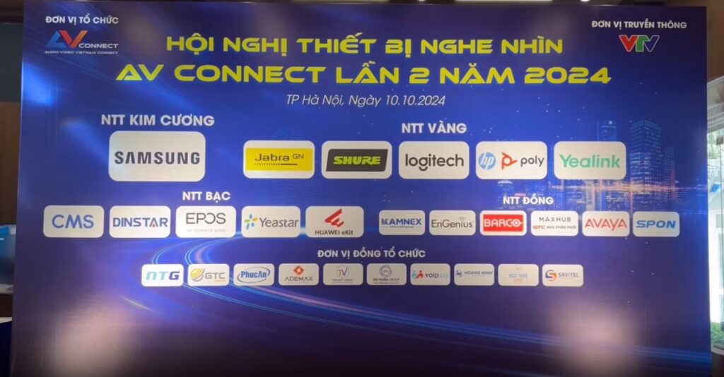 Hội nghị thiết bị nghe nhìn AV Connect 2024 lần 2 đang diễn ra