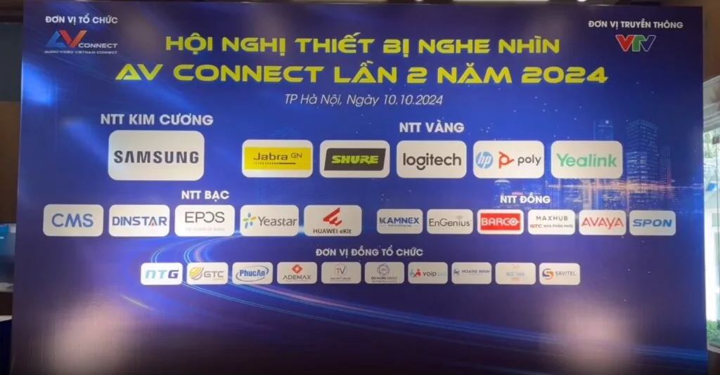 Hội nghị thiết bị nghe nhìn AV Connect 2024 lần 2 đang diễn ra