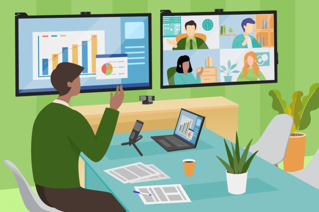 Chi phí đóng một phần quan trọng đối với hội nghị video