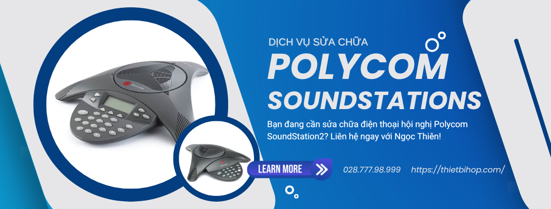 sửa chữa điện thoại polycom soundstation2 uy tín
