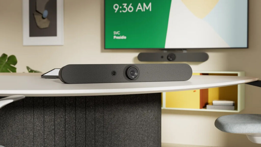 camera hội nghị truyền hình tốt nhất cho phòng họp logitech rally bar mini