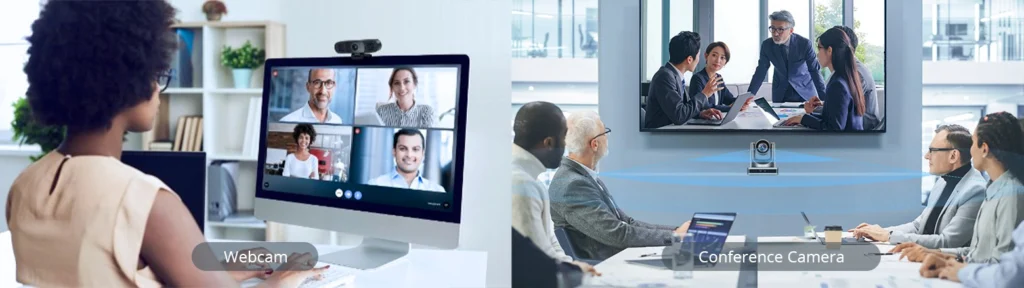 cần lựa chọn đúng loại camera họp trực tuyến