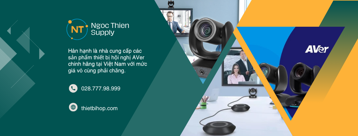 ngọc thiên hân hạnh là đơn vị cung cấp thiết bị hội nghị aver chính hãng