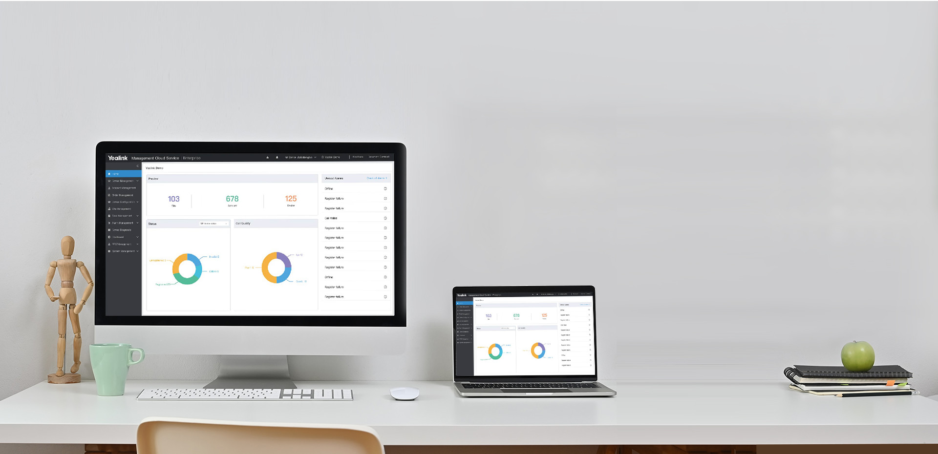 UVC85-BYOD hỗ trợ quản lý thiết bị tập trung
