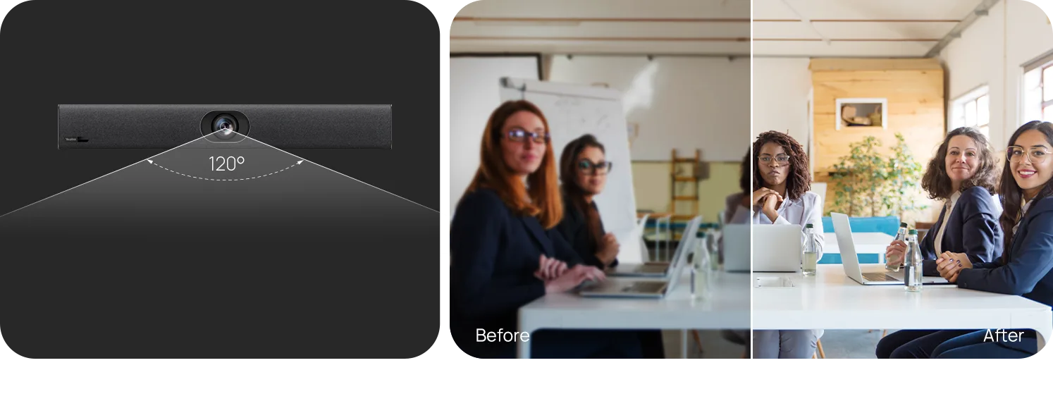 uvc40 e2 sở hữu ống kính 4K siêu nét, góc nhìn 120 độ