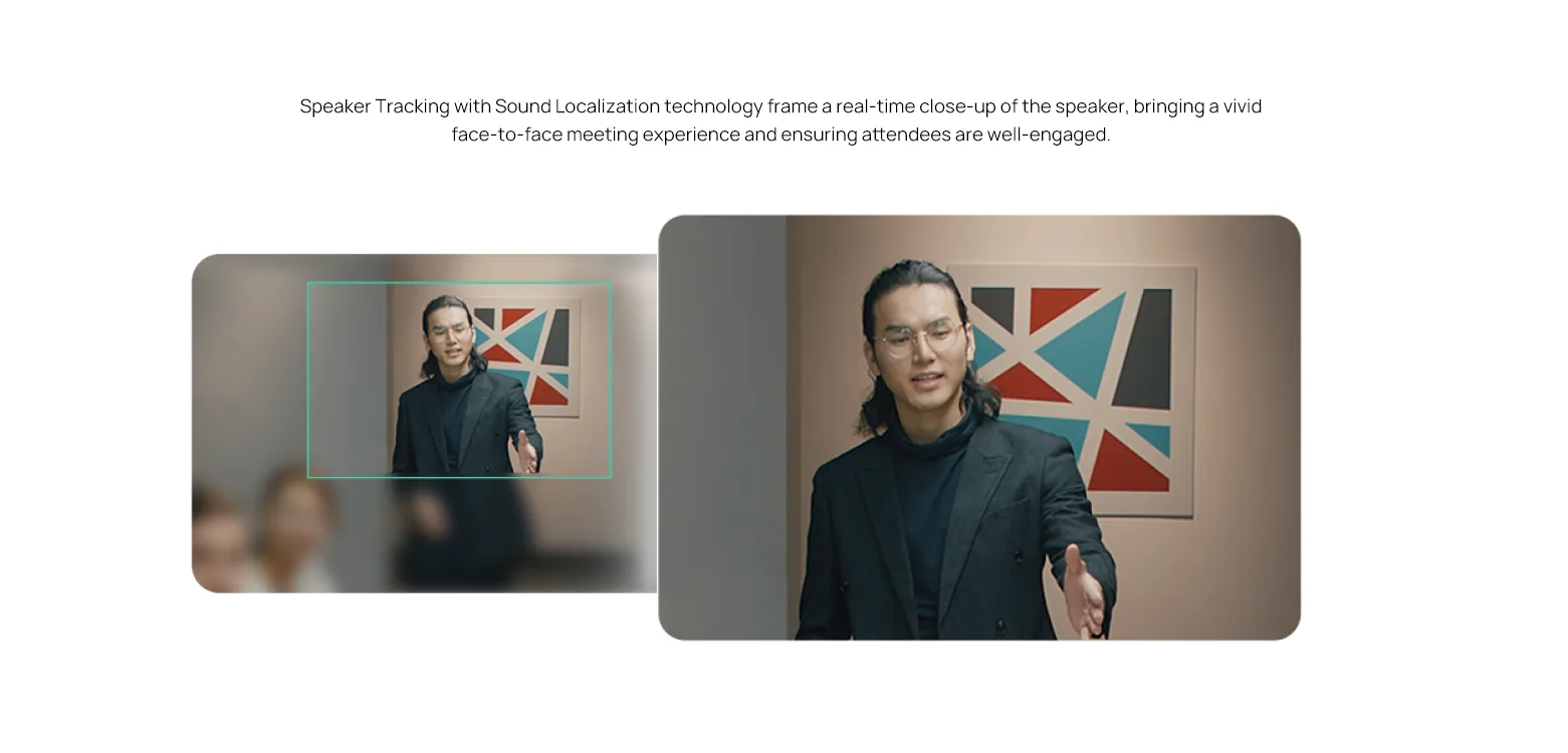 loa của uvc40 e2 có chức năng tự động theo dõi