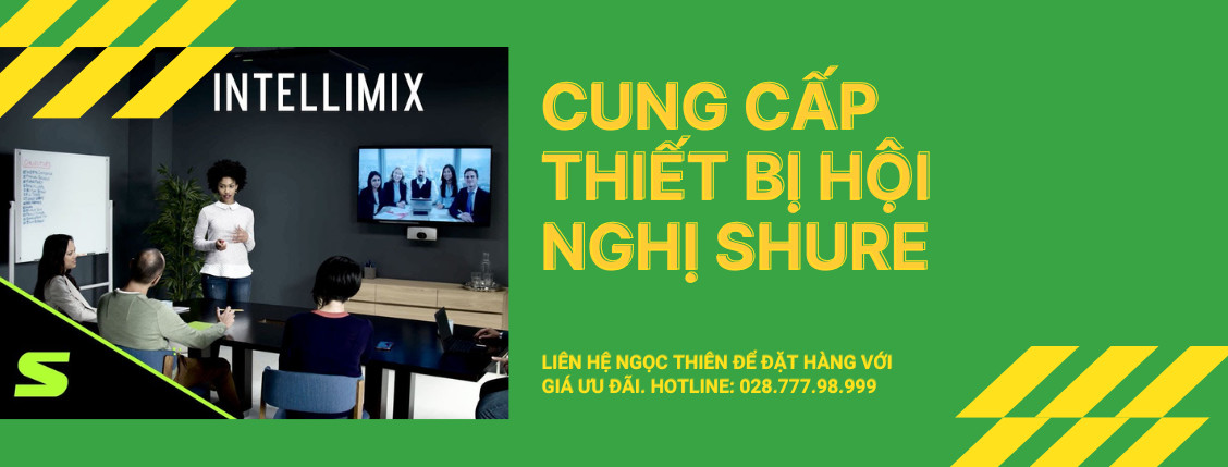 thiết bị hội nghị shure chính hãng