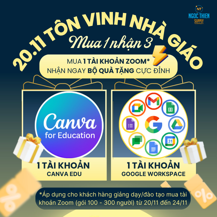 khuyến mãi zoom 20-11