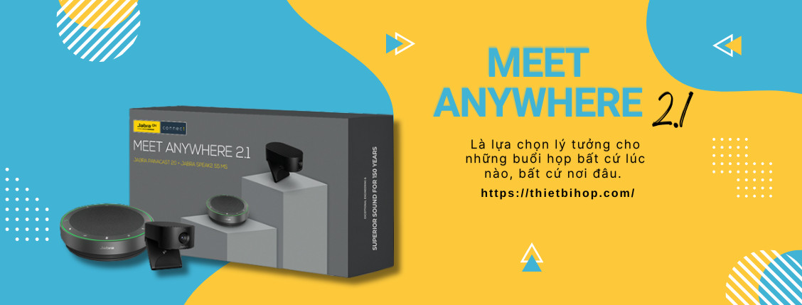 combo thiết bị hội nghị jabra meet anywhere 2.1 mới nhất đến từ thương hiệu
