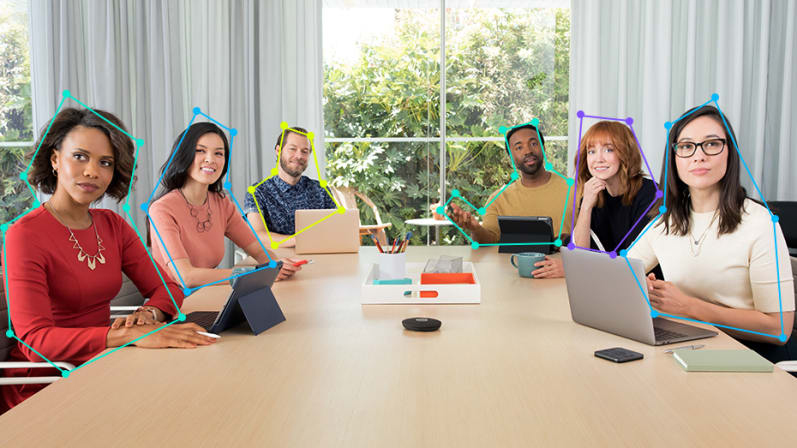 công nghệ rightsight tiên tiến của AI từ Logitech Rally Bar 