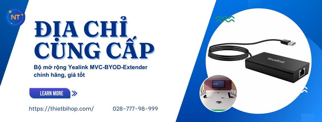 địa chỉ cung cấp bộ mở rộng yealink mvc-byod-extender chính hãng