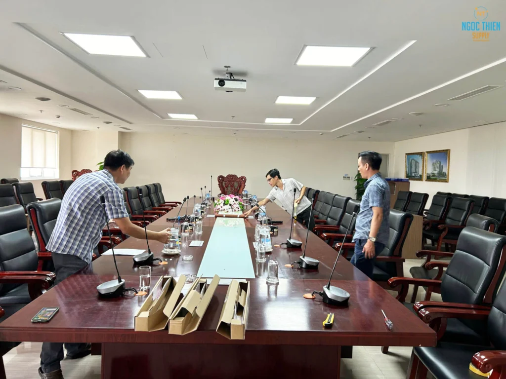 Ngọc Thiên lắp đặt hệ thống hội thảo TOA tại Bệnh viện Đa khoa Bình Định