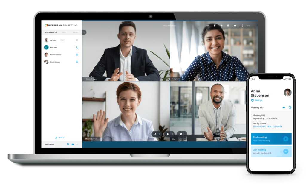 giải pháp họp trực tuyến giá rẻ intermedia anymeeting