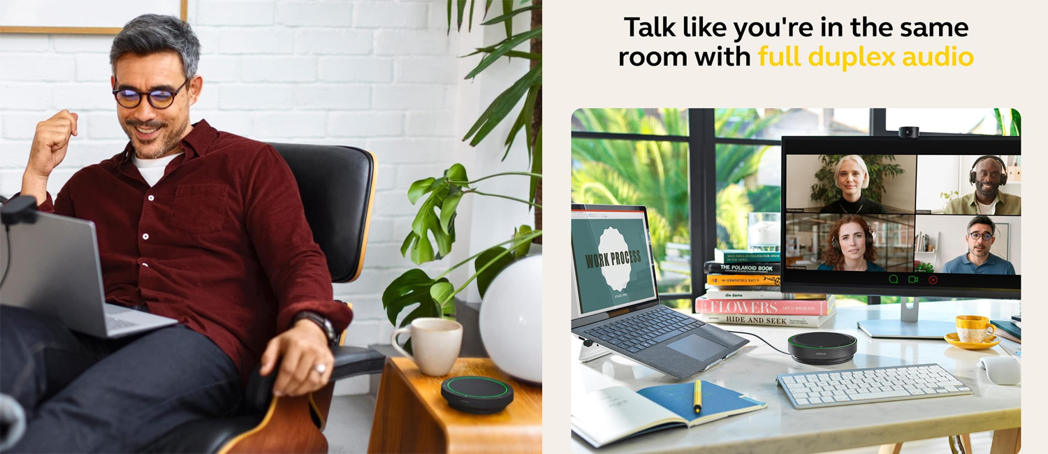 loa hội nghị toàn dải tiên tiến jabra speak2 75 ms mang đến âm thanh hội nghị đỉnh cao