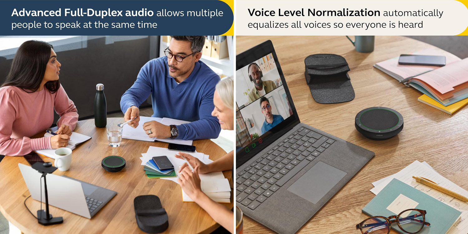 loa hội nghị song công tích họp micro đa hướng jabra speak2 55 ms
