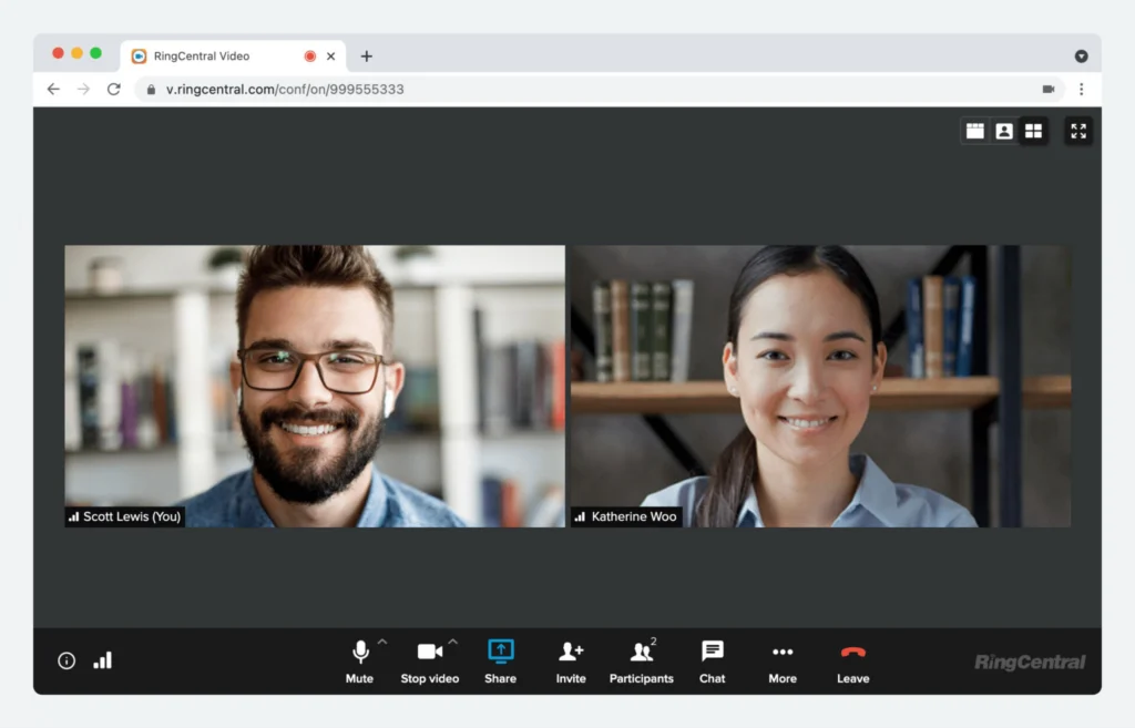 giải pháp họp trực tuyến giá rẻ ringcentral video