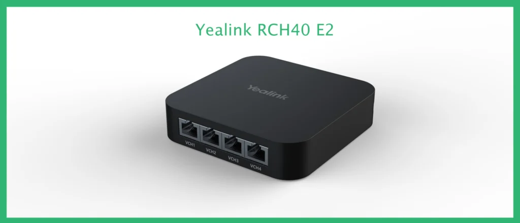 hub cáp phòng họp yealink rch40 e2