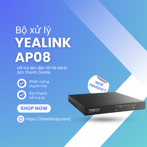 bộ xử lý dữ liệu số yealink ap08