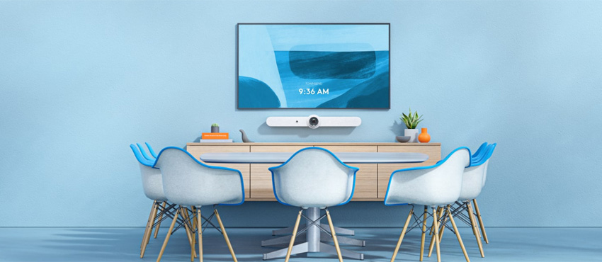 camera kép và công nghệ tự động đóng khung RightSight 2 logitech rally bar