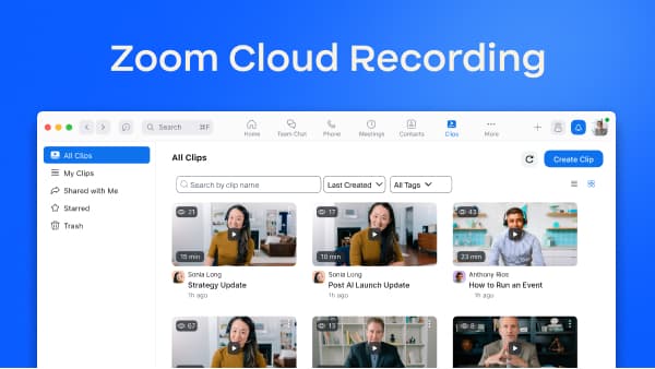 zoom workplace pro ghi lại và lưu trữ