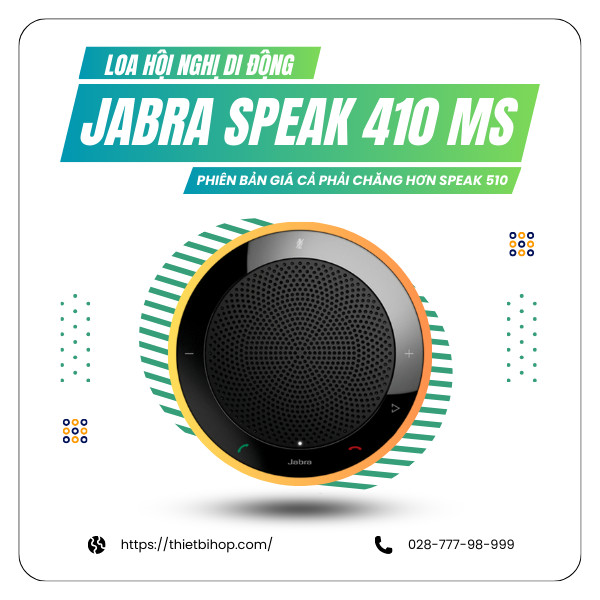 loa hội nghị giá cả phải chăng jabra speak 410 ms