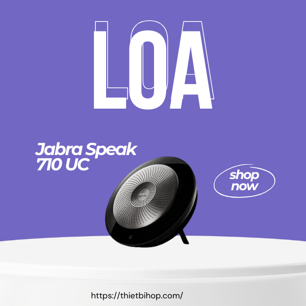 loa ngoài hội nghị di động cao cấp jabra speak 710 uc
