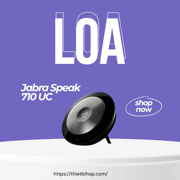 loa ngoài hội nghị di động cao cấp jabra speak 710 uc