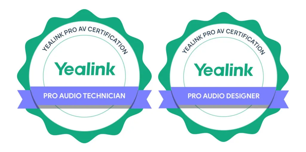 giới thiệu về chứng chỉ yealink pro audio technician và yealink pro audio designer là gì