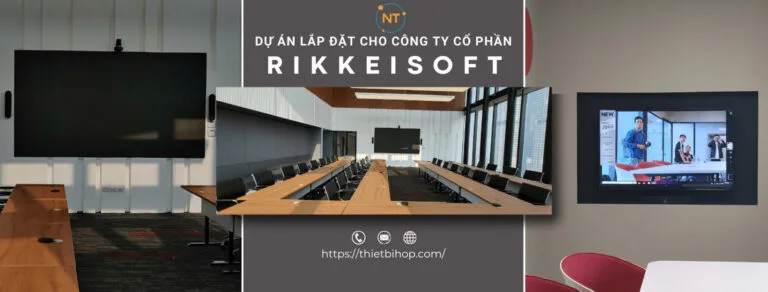 dự án lắp đặt cho Công ty Cổ phần Rikkeisoft từ ngọc thiên