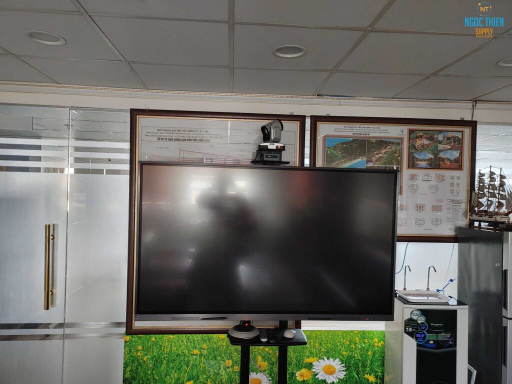 hình ảnh lắp đặt thiết bị hội nghị cho công ty cổ phần bệnh viện mắt quốc tế việt - nga