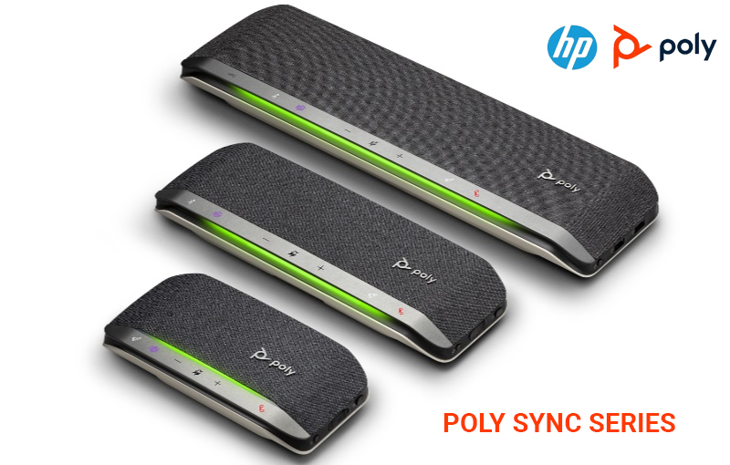 poly sync series Nâng tầm không gian họp: Giải pháp Poly-HP năm 2025