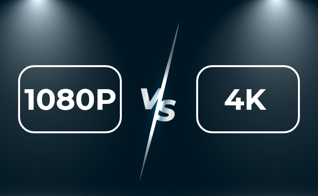 giữa webcam 4k vs 1080p nên lựa chọn cái nào
