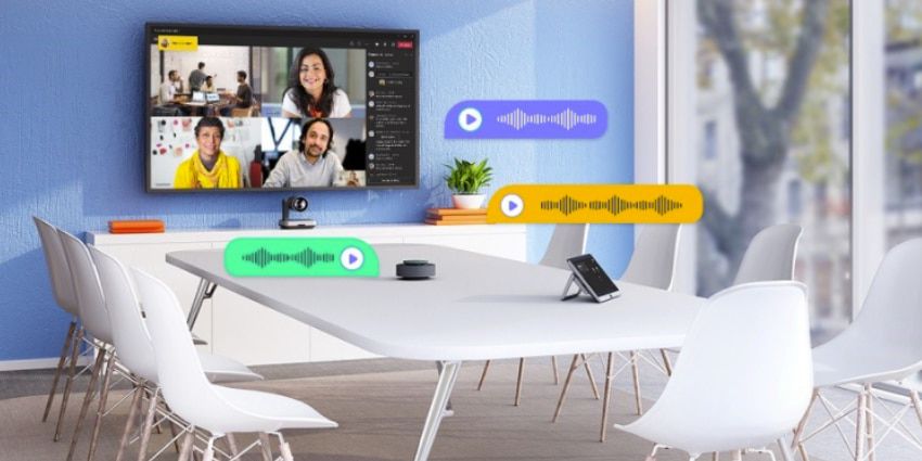Loa di động có kết nối USB yealink mspeech cho máy tính của bạn