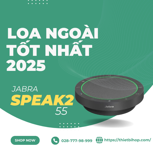 loa ngoài tầm trung tốt nhất jabra speak2 55