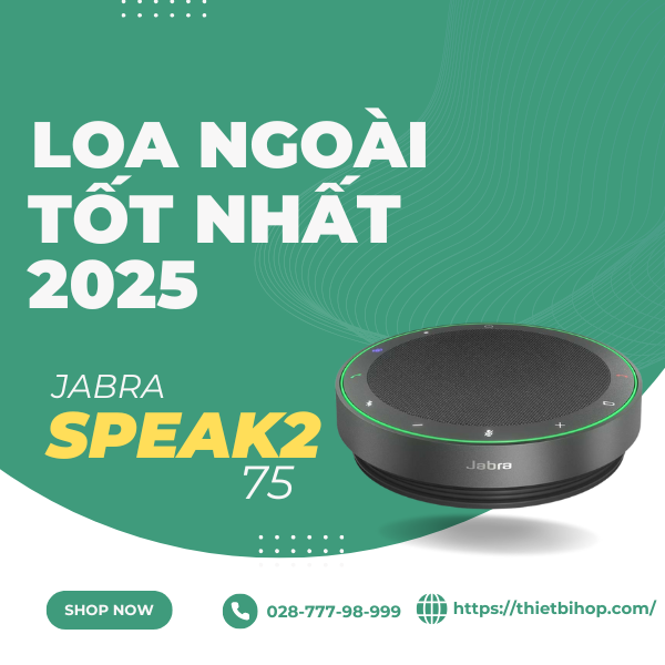 loa ngoài tốt nhất 2025 jabra speak2 75