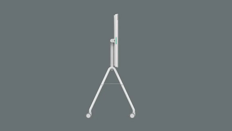 thiết kế cân bằng lắp đặt logitech rally board 65 chắc chắn