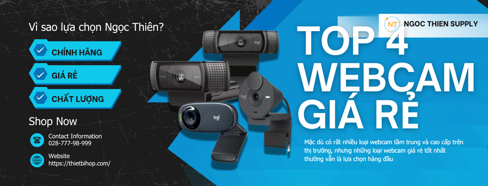 đâu là webcam giá rẻ tốt nhất 2025