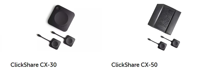 clickshare CX-30 so với CX-50 có những điểm khác biệt chính gì