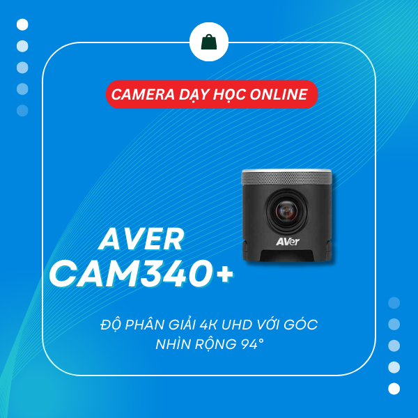 camera dạy học online tốt nhất 2025 aver cam430+