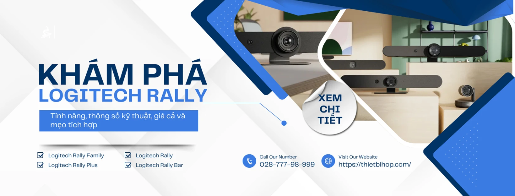 đánh giá về logitech rally: tính năng, thông số kỹ thuật, giá cả