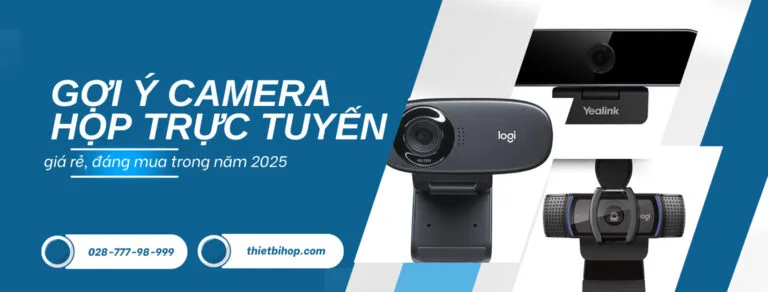 gợi ý top 3 camera họp trực tuyến giá rẻ đáng mua 2025