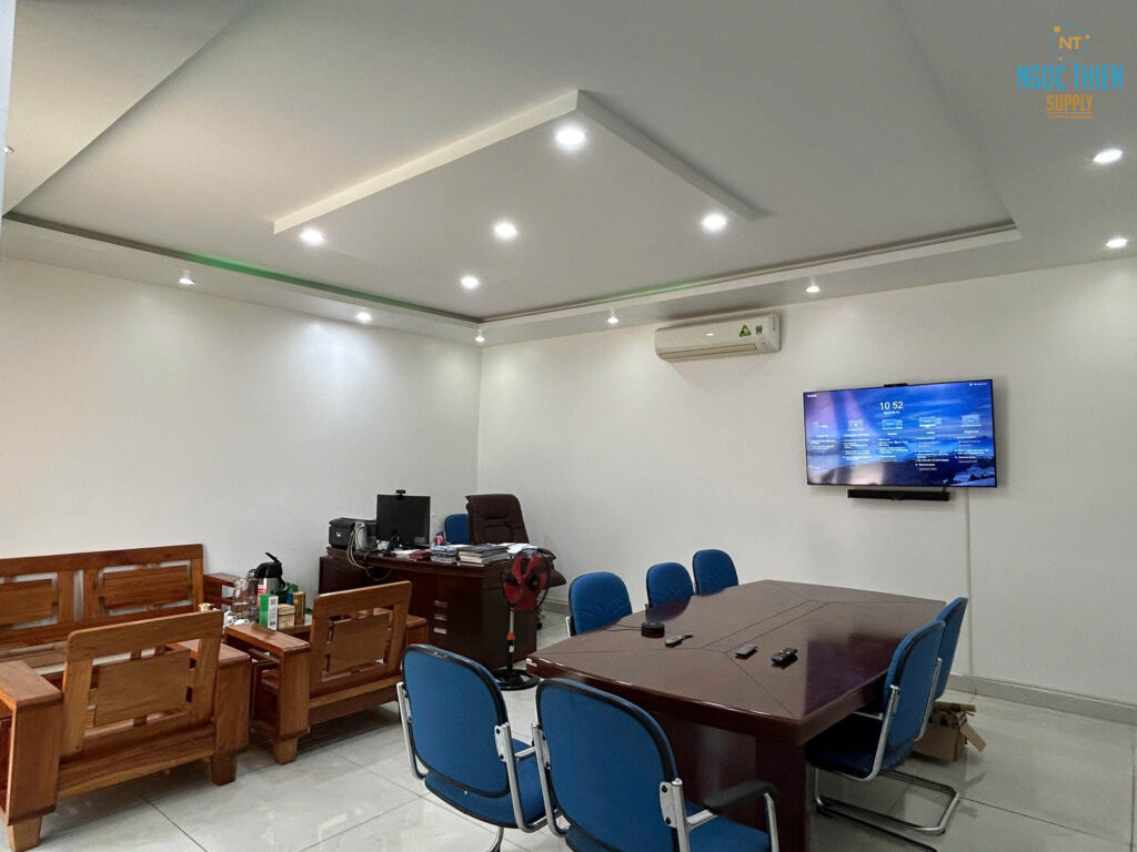 ngọc thiên hỗ trợ lắp đặt thiết bị hội nghị cho chi nhánh công ty cổ phần hãng sơn đông á tại đà nẵng