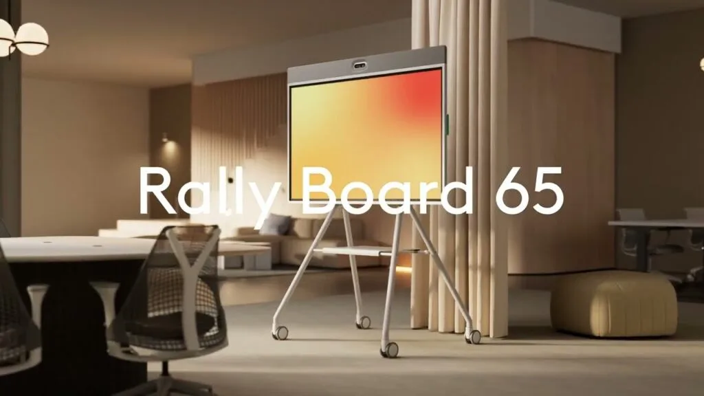 màn hình tương tác hiệu suất cao dành cho doanh nghiệp logitech rally board 65