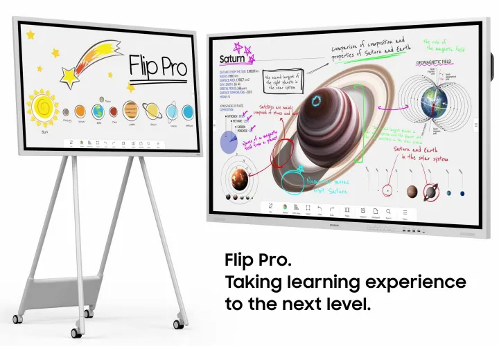 màn hình tương tác tốt nhất 2025 samsung flip pro 55 inch